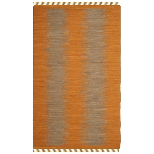 Safavieh Montauk Medium Rectangle Area Rug, Orange - 6 x 9 ft. MTK718R-6 - main
